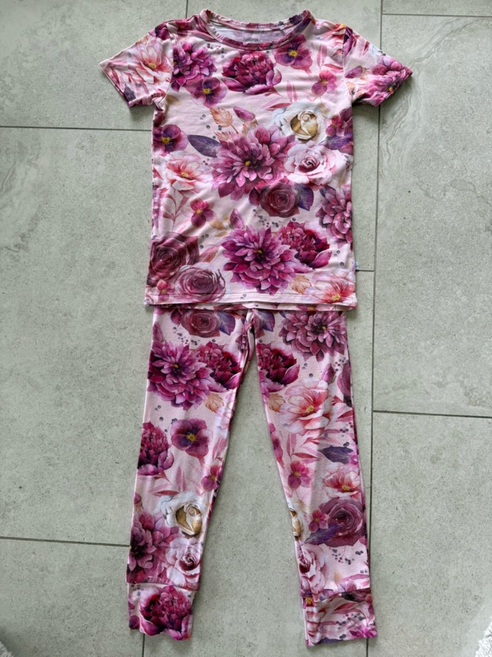 Posh Peanut Amira - Short Sleeve Basic Pajama sz 7 - Picture 5 of 16